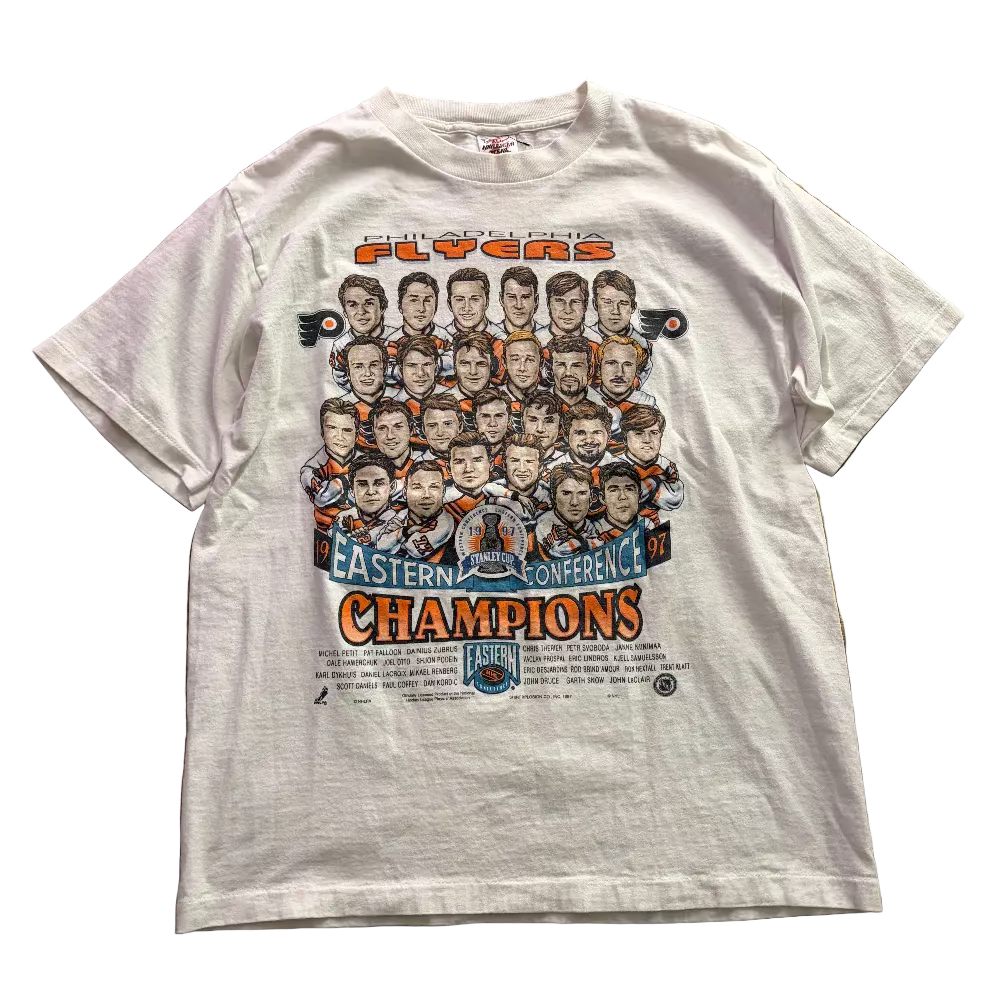 Flyers "Eastern Conference Champions" Caricature Tee Size L