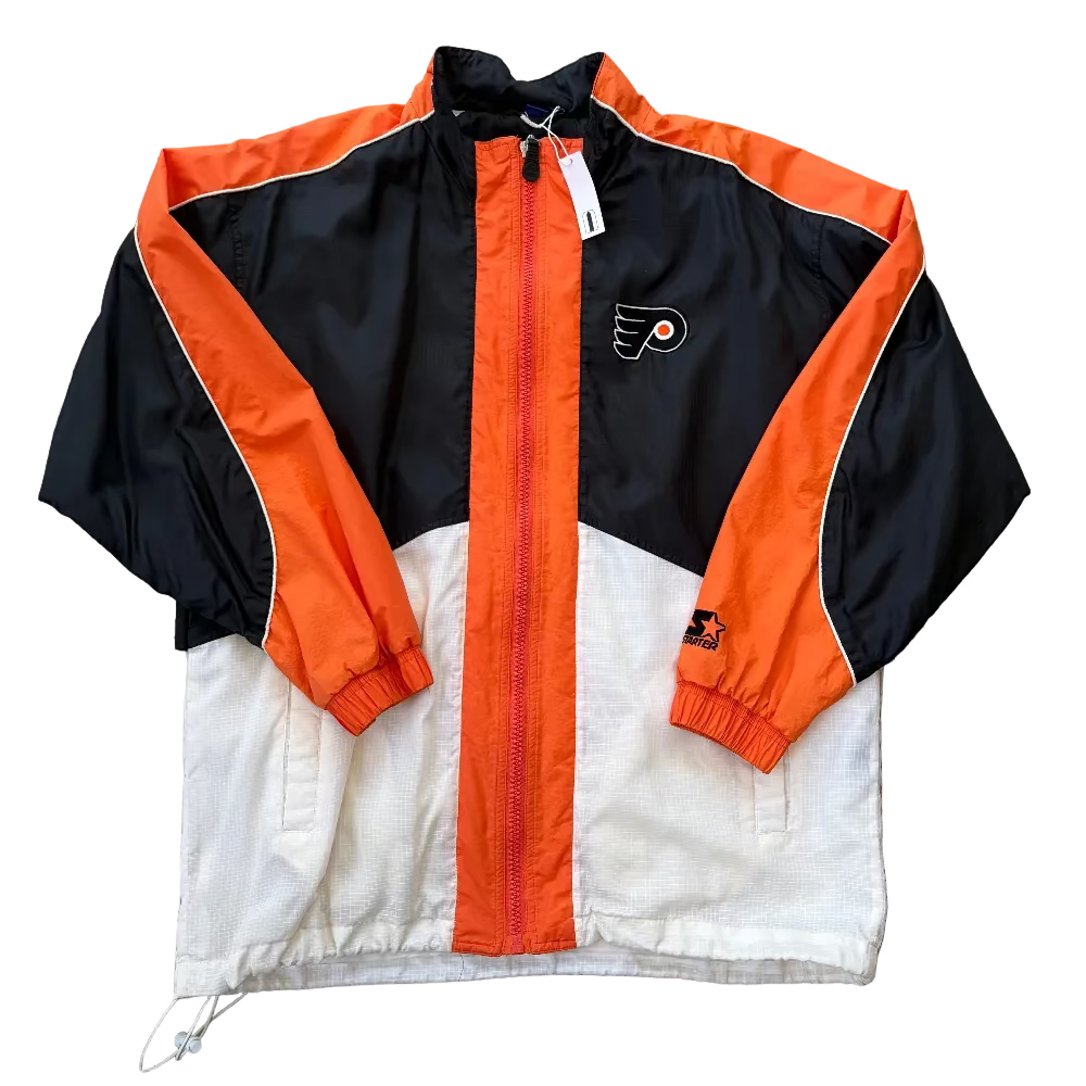 Flyers 90s Starter Windbreaker Size L Front