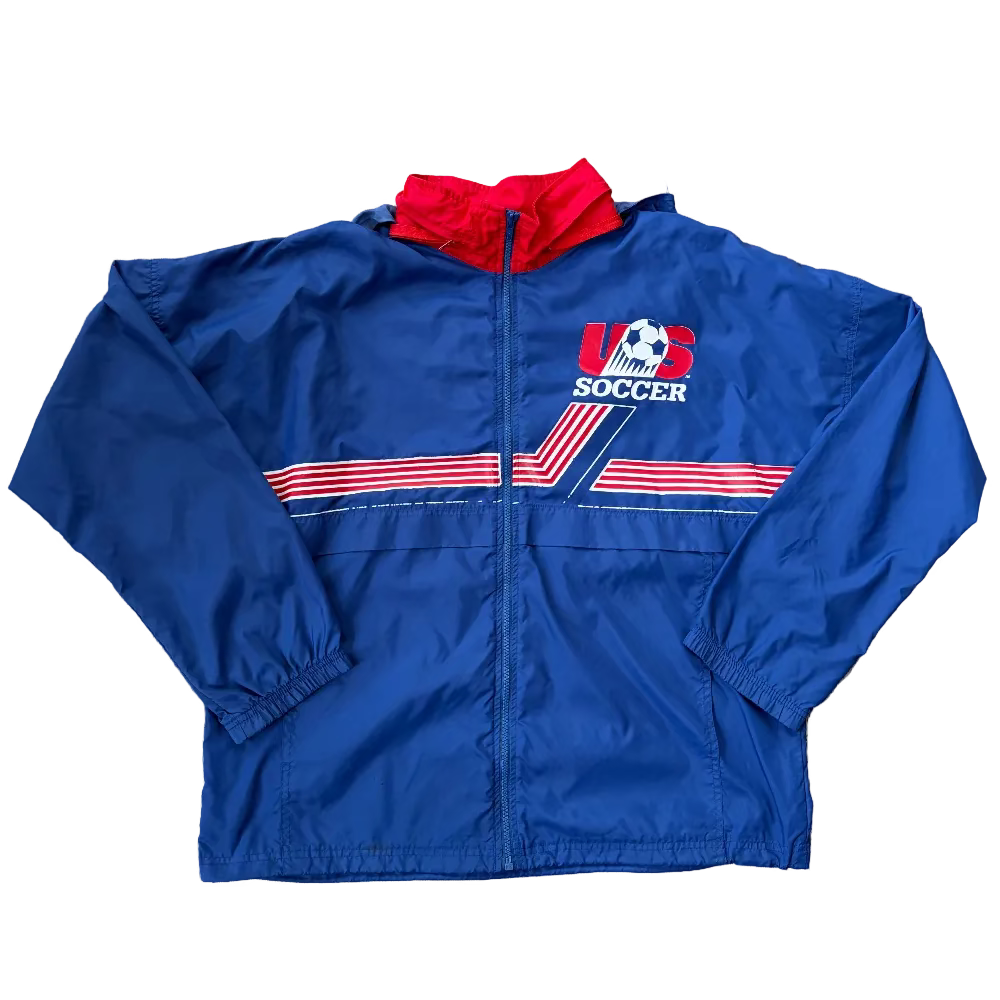 US Soccer Umbro Windbreaker Size L