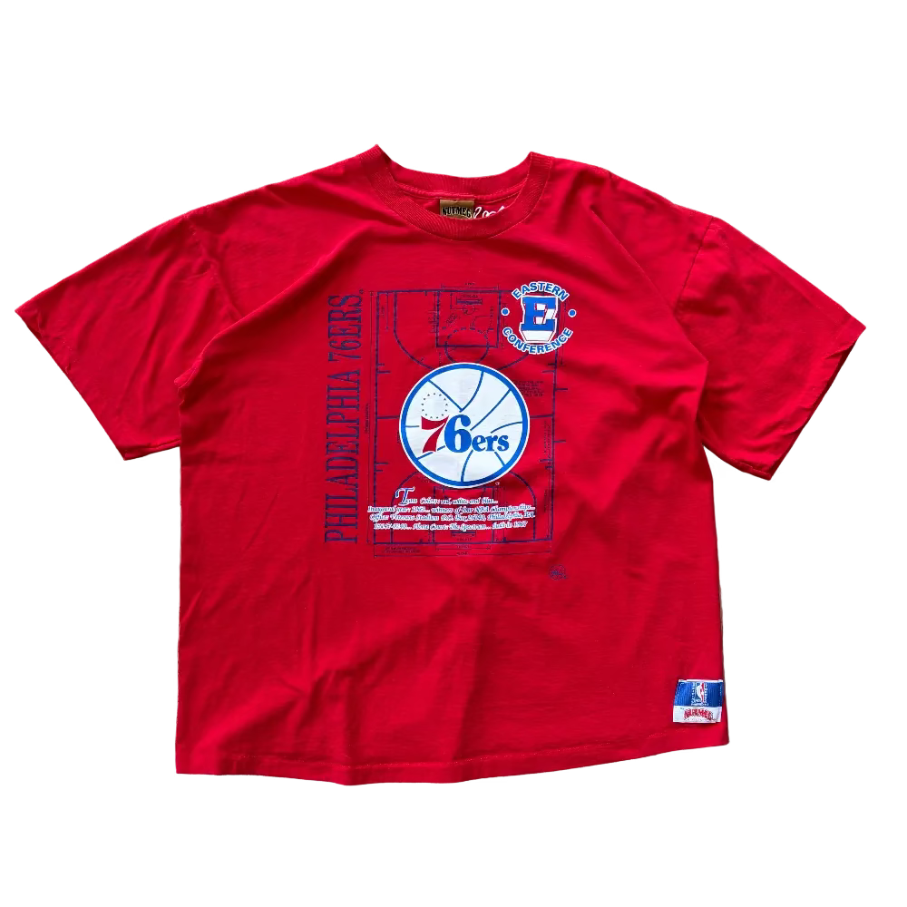 Philadelphia 76ers Nutmeg Tee Size XL